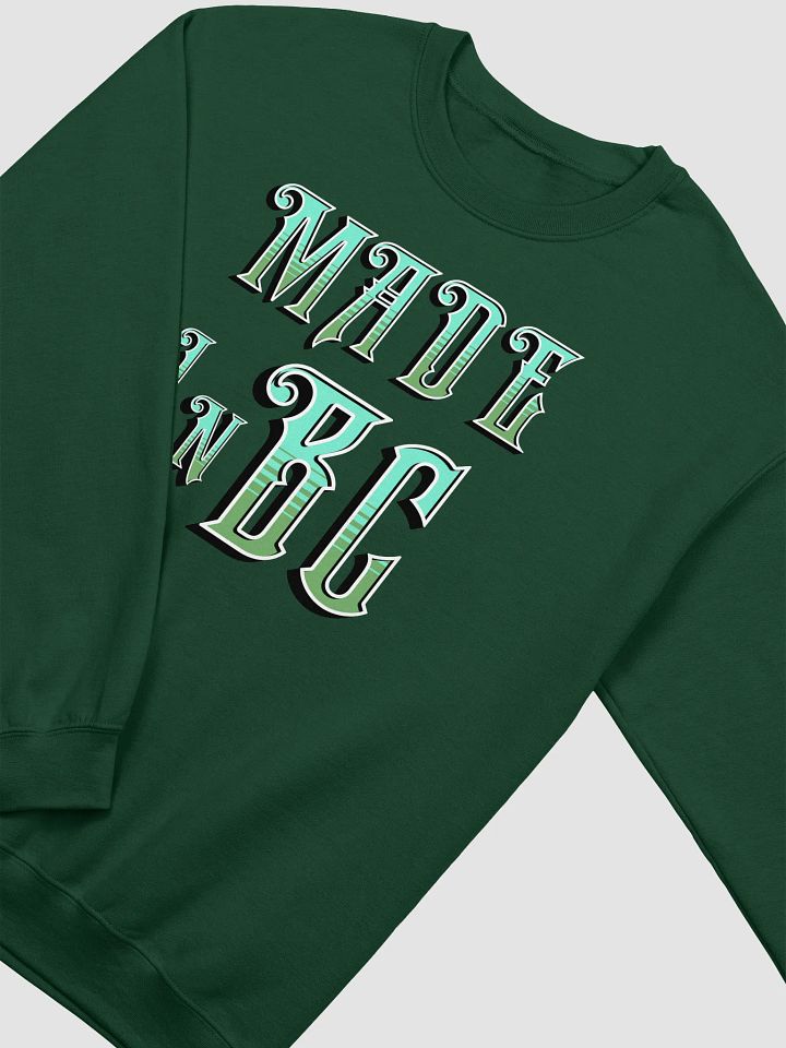 Made in BC British Colombia Vintage Crewneck Sweatshirt product image (4)