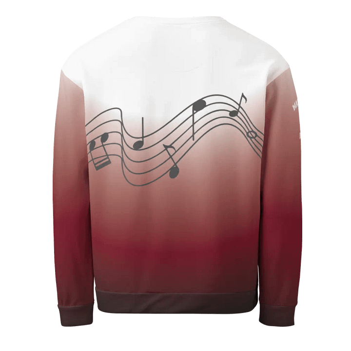 Burgundy Marching Band Sweater product image (2)