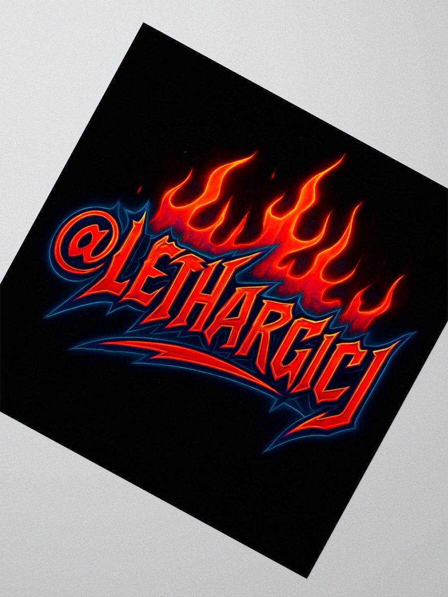LethargicJ Sticker 4 product image (3)