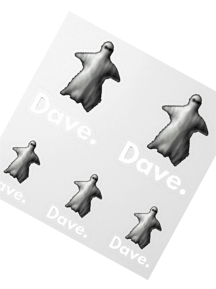 Dave The Ghost Stickers product image (2)