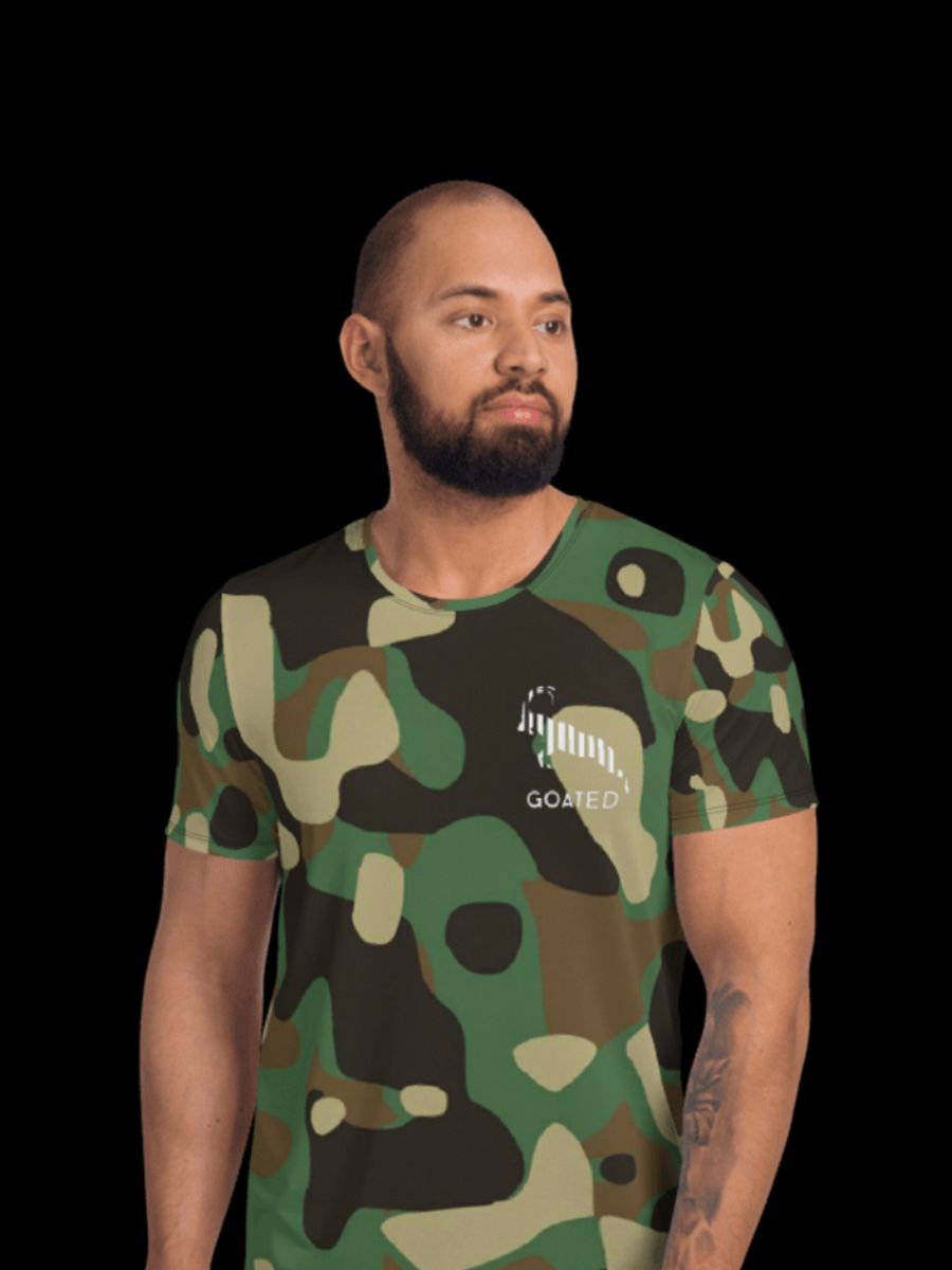 GOATED SPORTS® Essentials No. 1 Camo Men's T-Shirt product image (2)