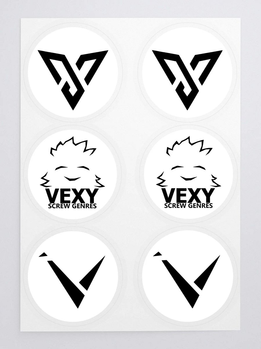 Vexento Logos Sticker Sheet product image (1)