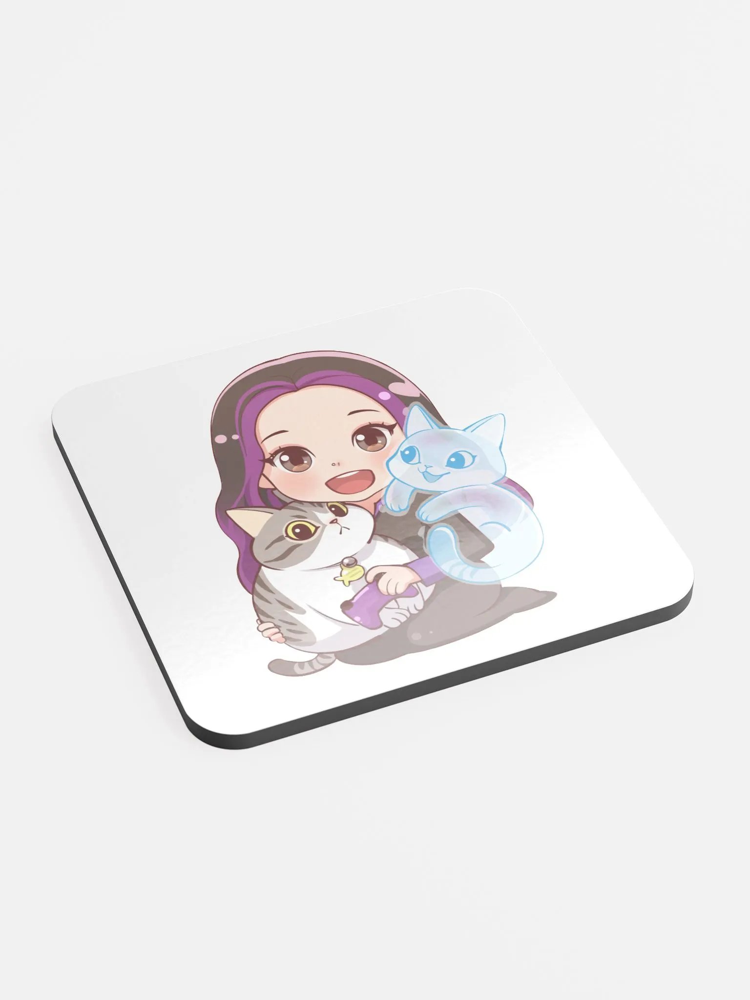 Felts Kitty Drink Coaster product image (2)