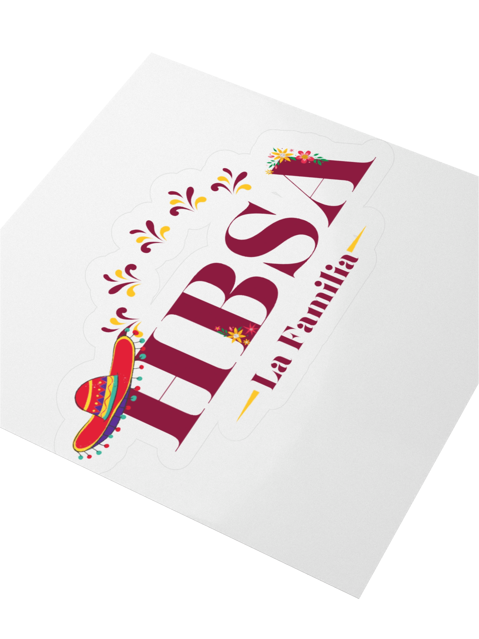 Fiesta Sombrero Kiss Cut Stickers product image (12)