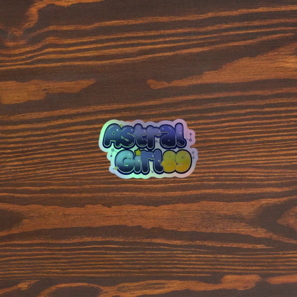 AstralGirl89 Logo sticker product image (5)
