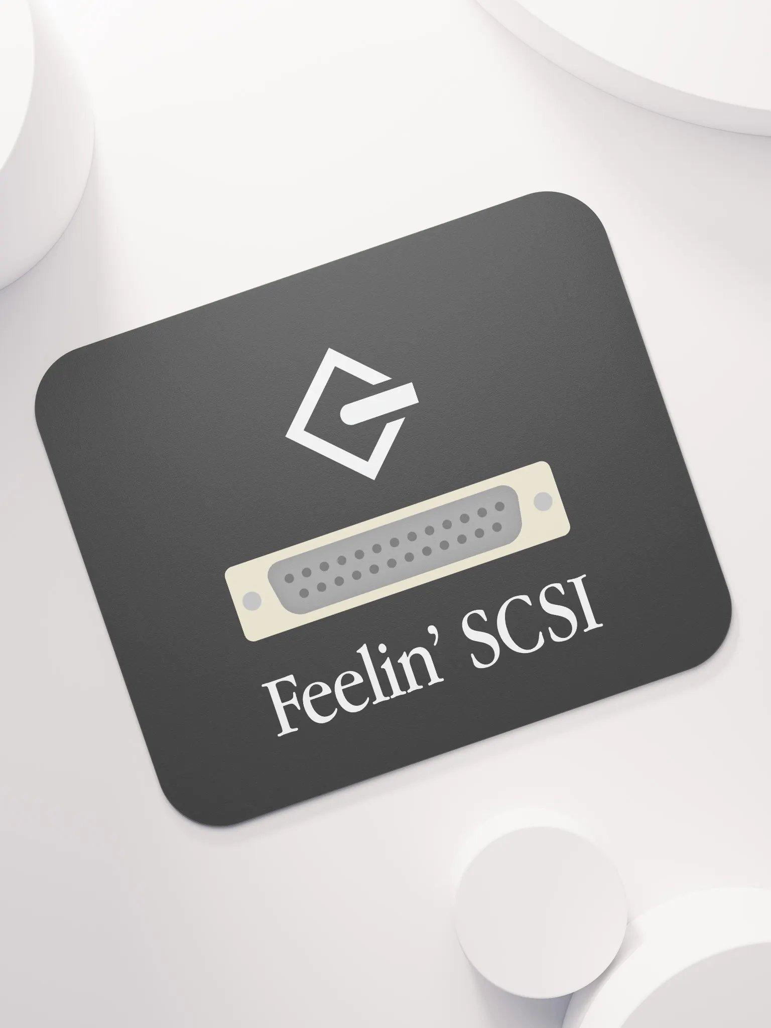 Feelin' SCSI Mouse Pad (Black) product image (7)