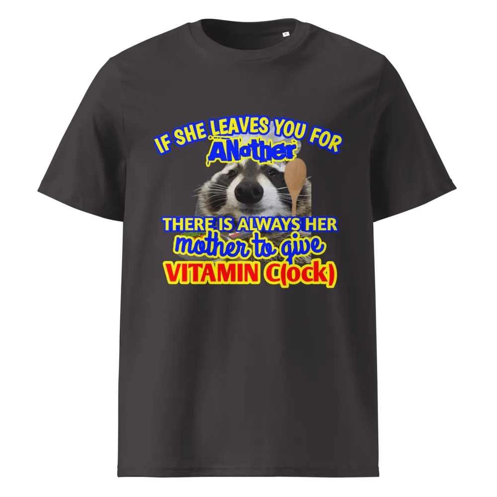 Whimsical Raccoon Spoon T-Shirt product image (2)