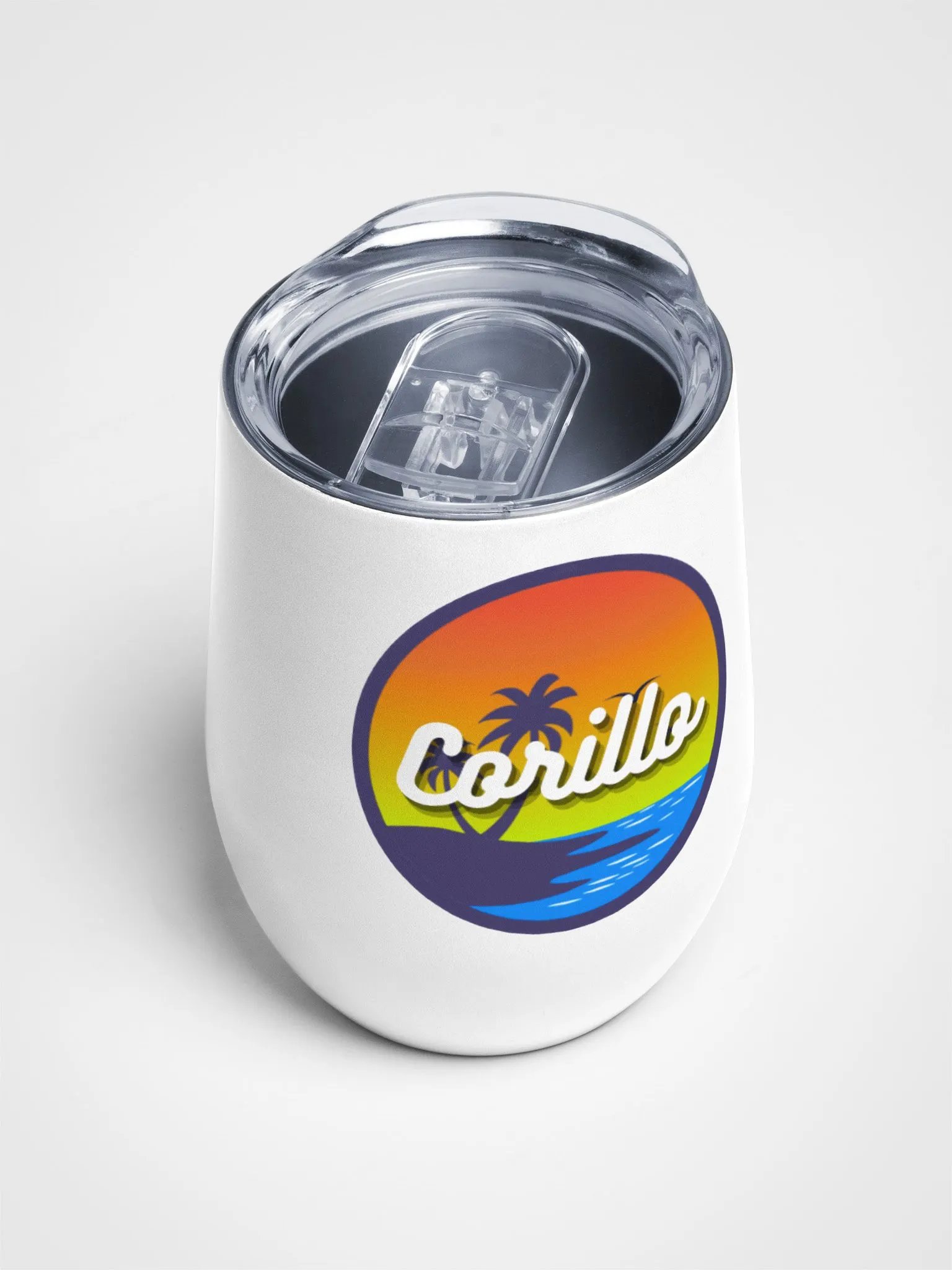 Summer Sunrise Wine Tumbler product image (4)
