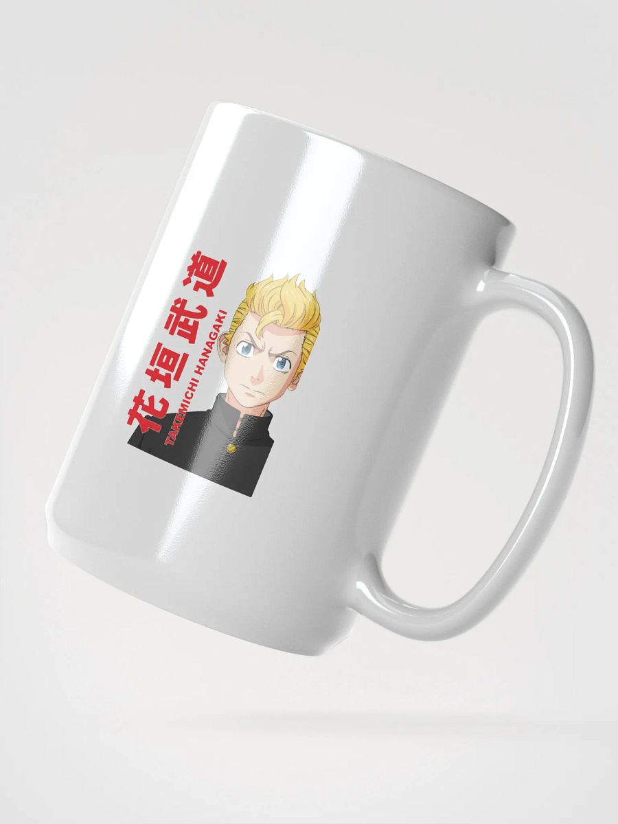 TAKEMICHI HANAGAKI - White Glossy Mug | Tokyo Revengers product image (2)