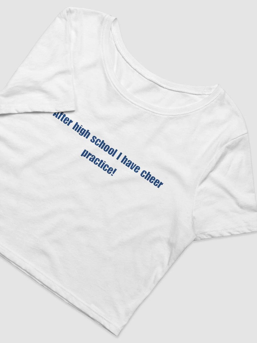 Cheer practice baby tee product image (3)