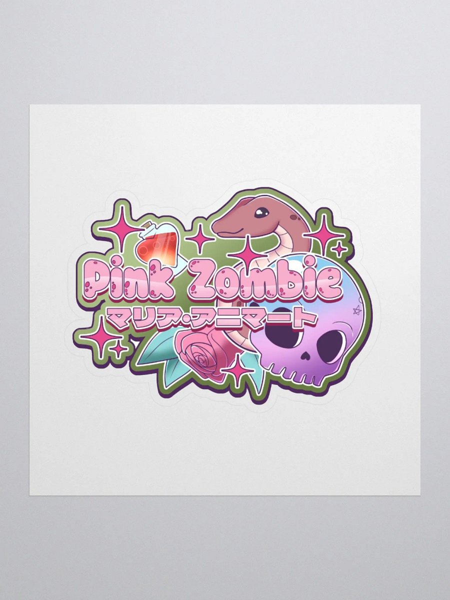 Kiss Cut Stickers - Pink Zombie Aesthetic product image (1)
