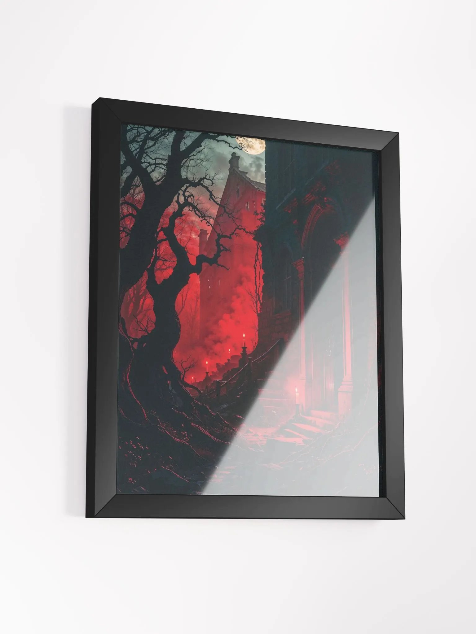 Crimson Awakening Framed Print product image (14)