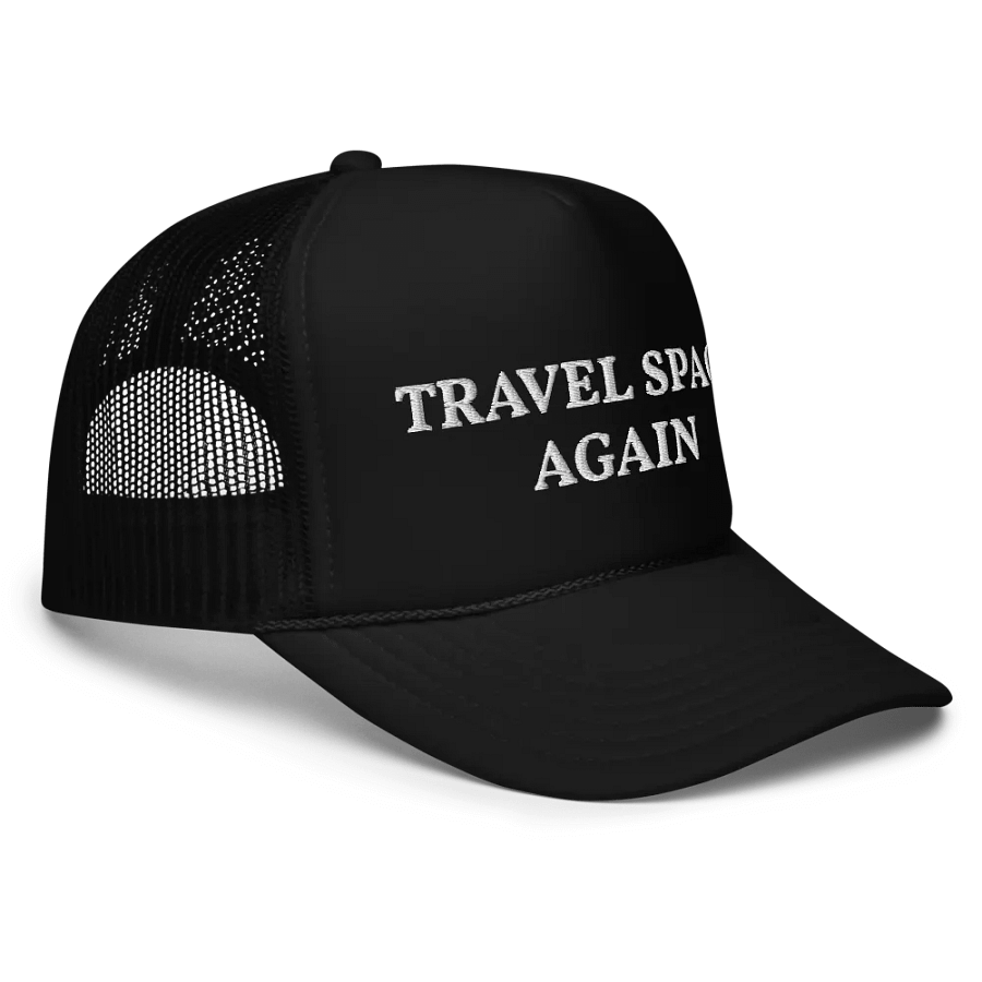 Travel space again - Embroidered Trucker Cap Hat product image (3)