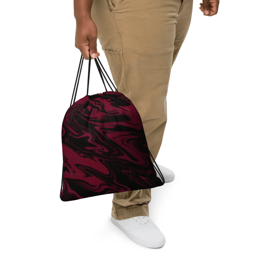 Stylish Swirl Drawstring Bag product image (5)