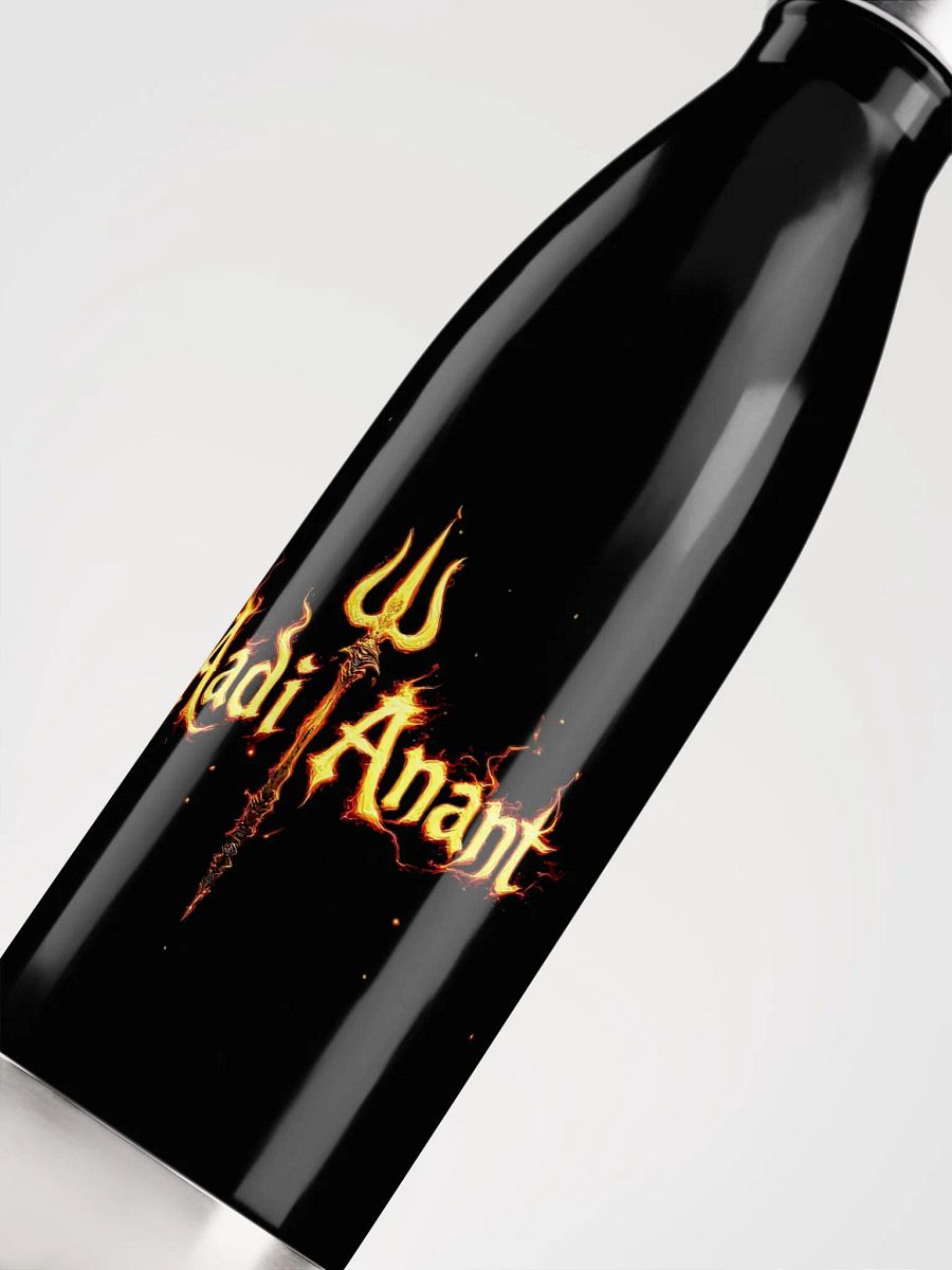 Flaming Trident Stainless Steel Water Bottle product image (5)