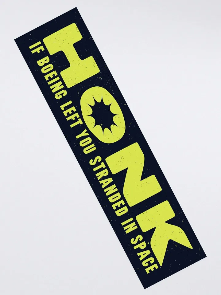 HONK For Boeing Kiss Cut Bumper Sticker product image (2)