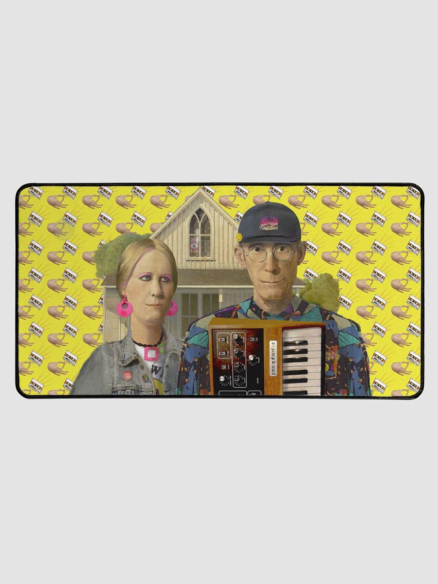 American Prophet by Frank Fonik (Sequential Prophet 5), Techno EDM Desk Mat product image (1)
