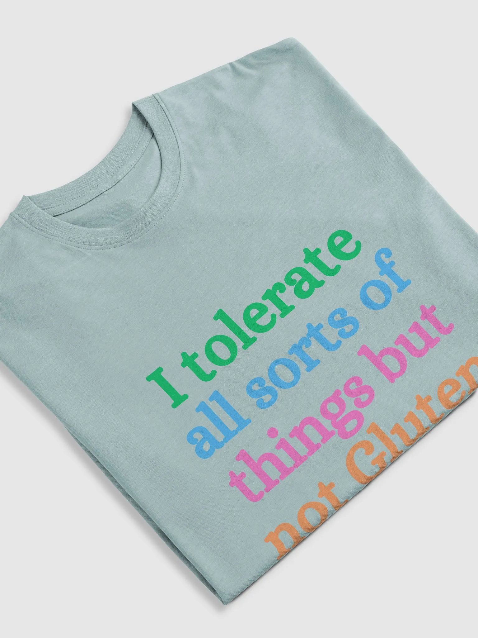 "Not Gluten" Colorful Statement Tee product image (30)