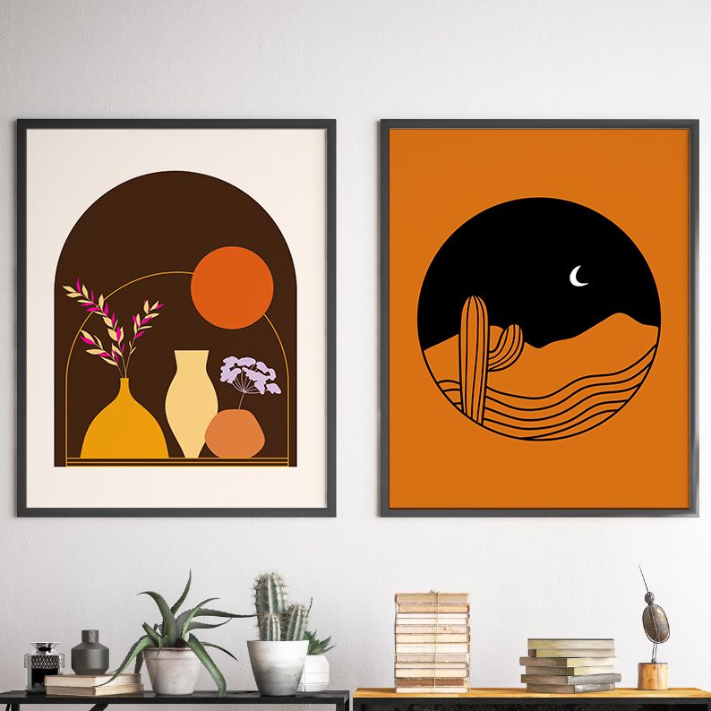 Colorful BOHO Gallery Wall Set of 11 DIGITAL Prints product image (7)
