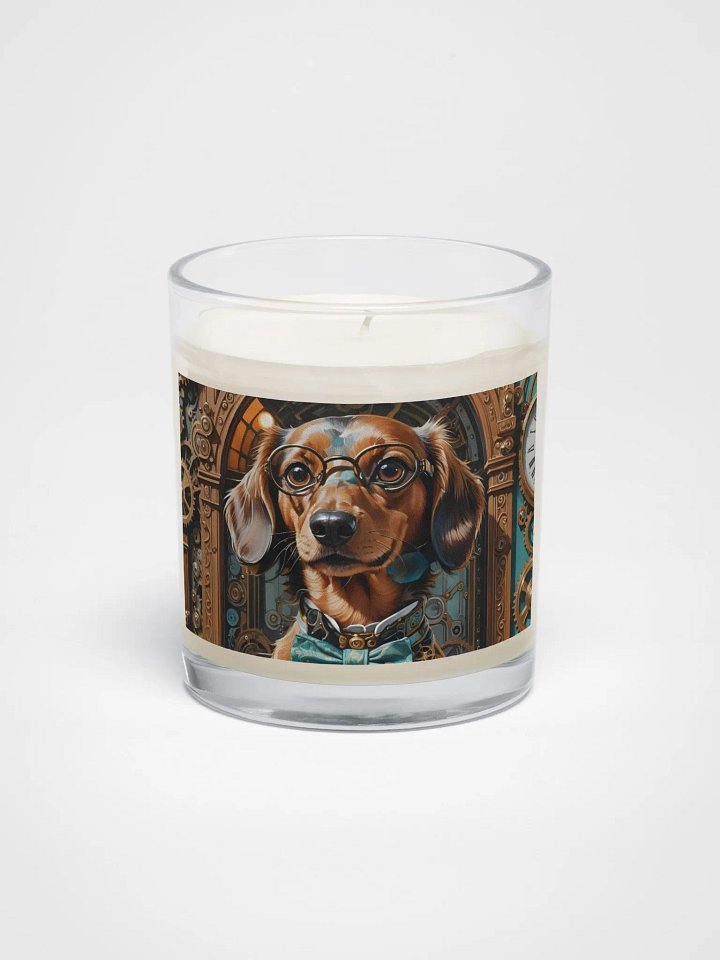 Dapper Dachshund Steampunk Soy Wax Candle product image (1)