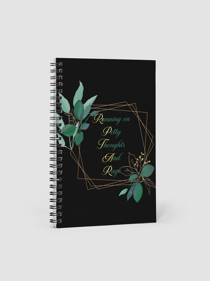 Running on Petty Thoughts Notebook product image (1)