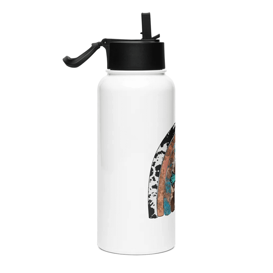 Jesus Rainbow Cowhide - Stainless Steel Sports Water Bottle product image (4)
