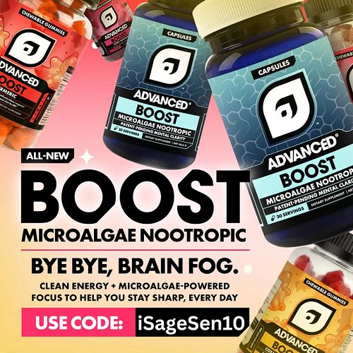 New @advancedgg product is out NOW! 

Boost – Microalgae Nootropic

- Enhance memory and learning 
- Improve reaction times 
...
