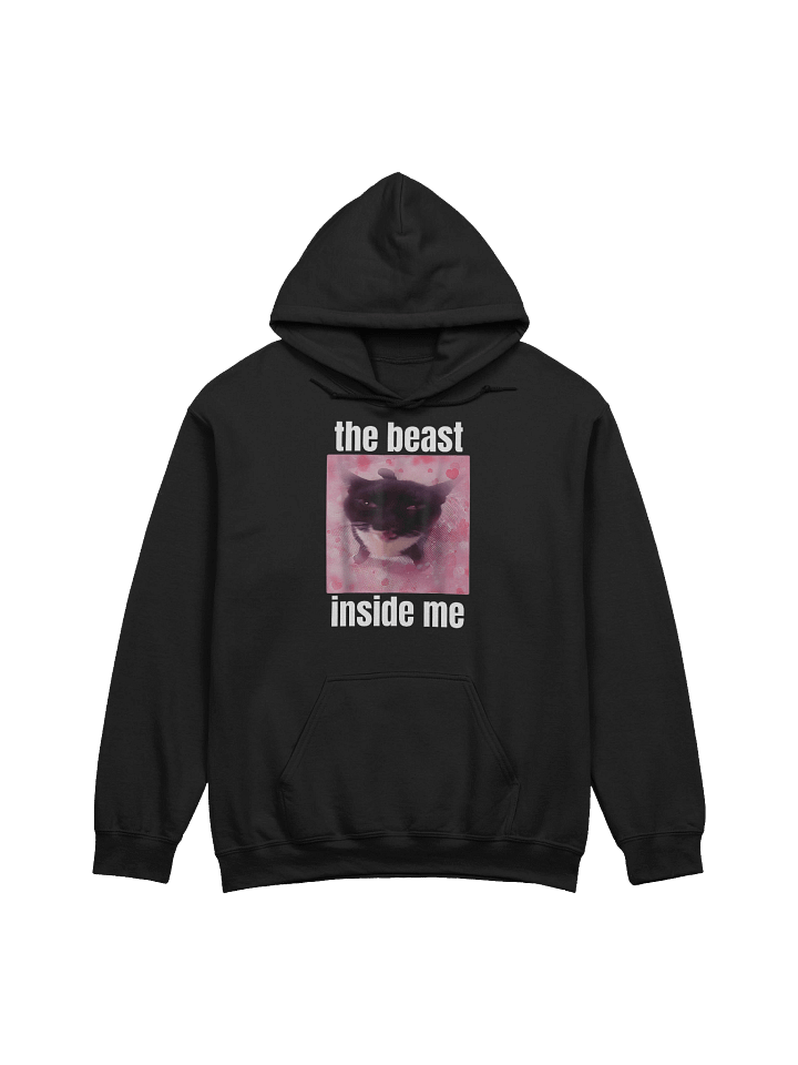 The Beast Inside Me Kitty Gildan Hoodie product image (6)
