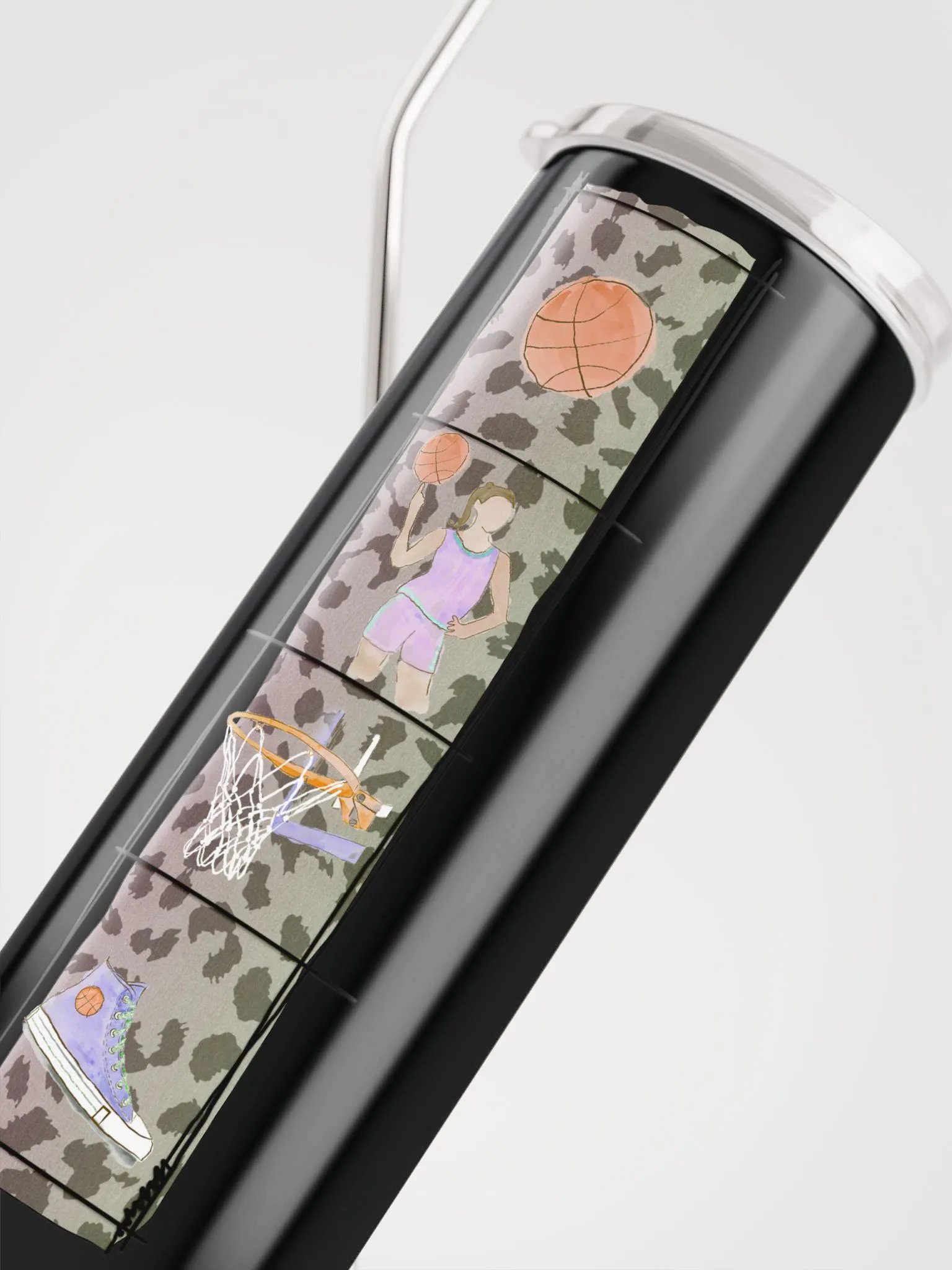 Basketball Fan Stainless Steel Tumbler product image (10)