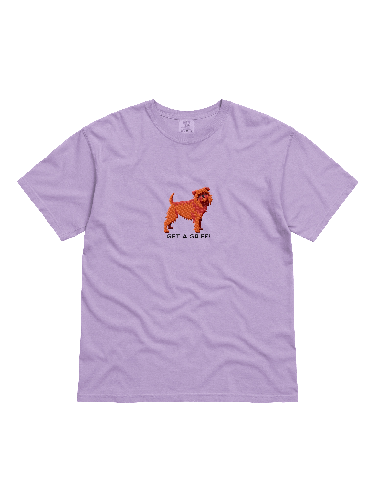 Get a Griff T-Shirt(Embroidered) of a Brussels Griffon(Red) product image (31)