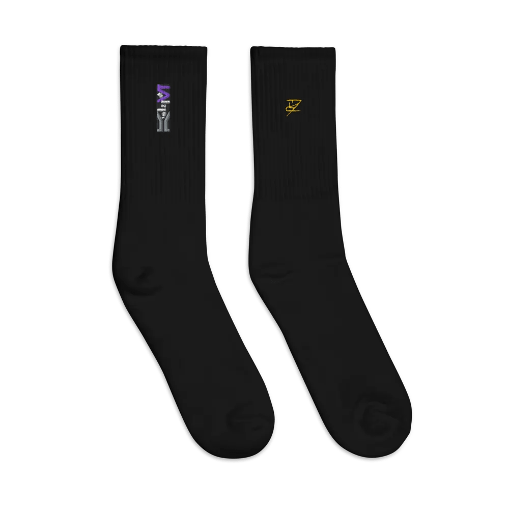Aurebesh Ace Socks 1 Embroidered product image (3)