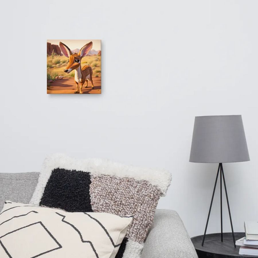 Endangered Species - Mexico - Mexican Pronghorn Canvas Art product image (10)