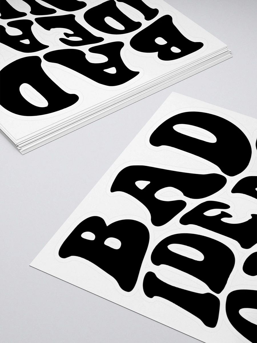 Bad Ideas Only Sticker product image (12)