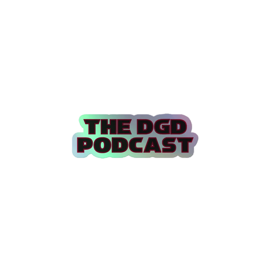 Bold & Holographic DGD Podcast Sticker Pack product image (1)