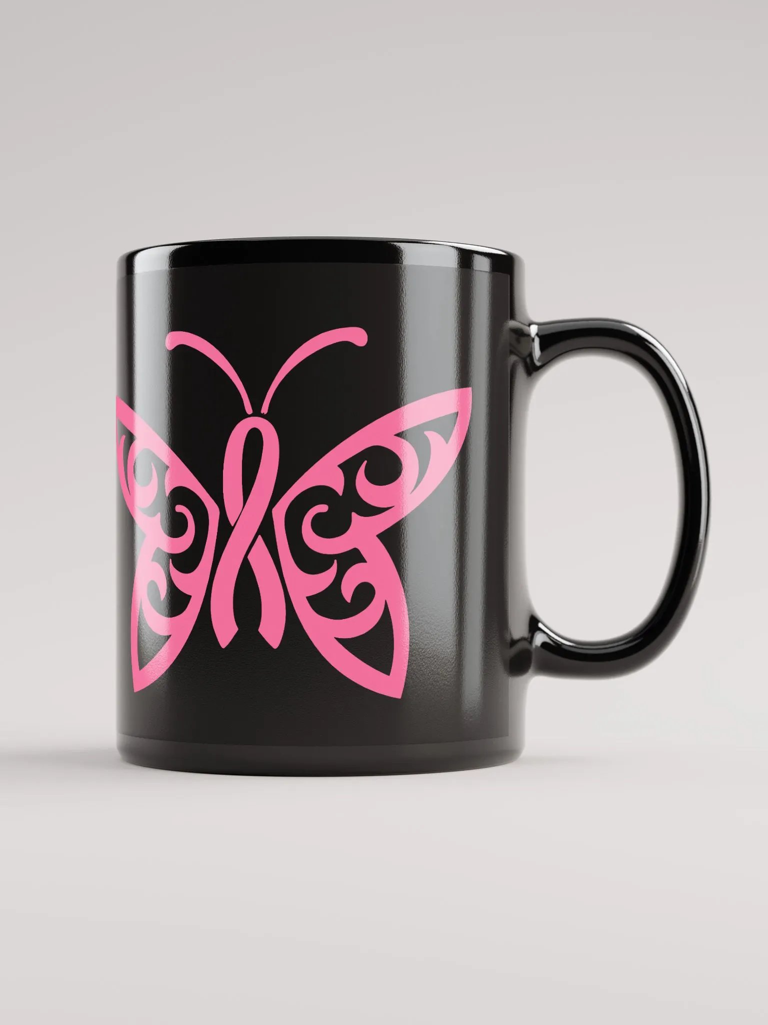Butterfly Cancer Ribbon Mug product image (1)