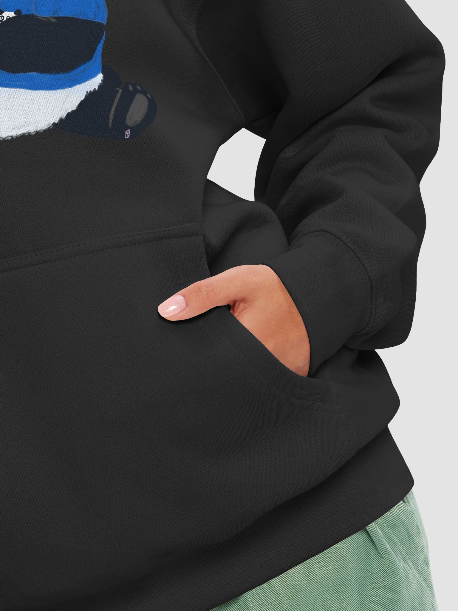 Sad Pann Pann Panda Premium Hoodie product image (8)