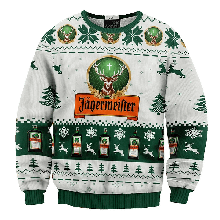 Hanorac unisex Jagermeister Negroni Print Fun de Crăciun product image (1)
