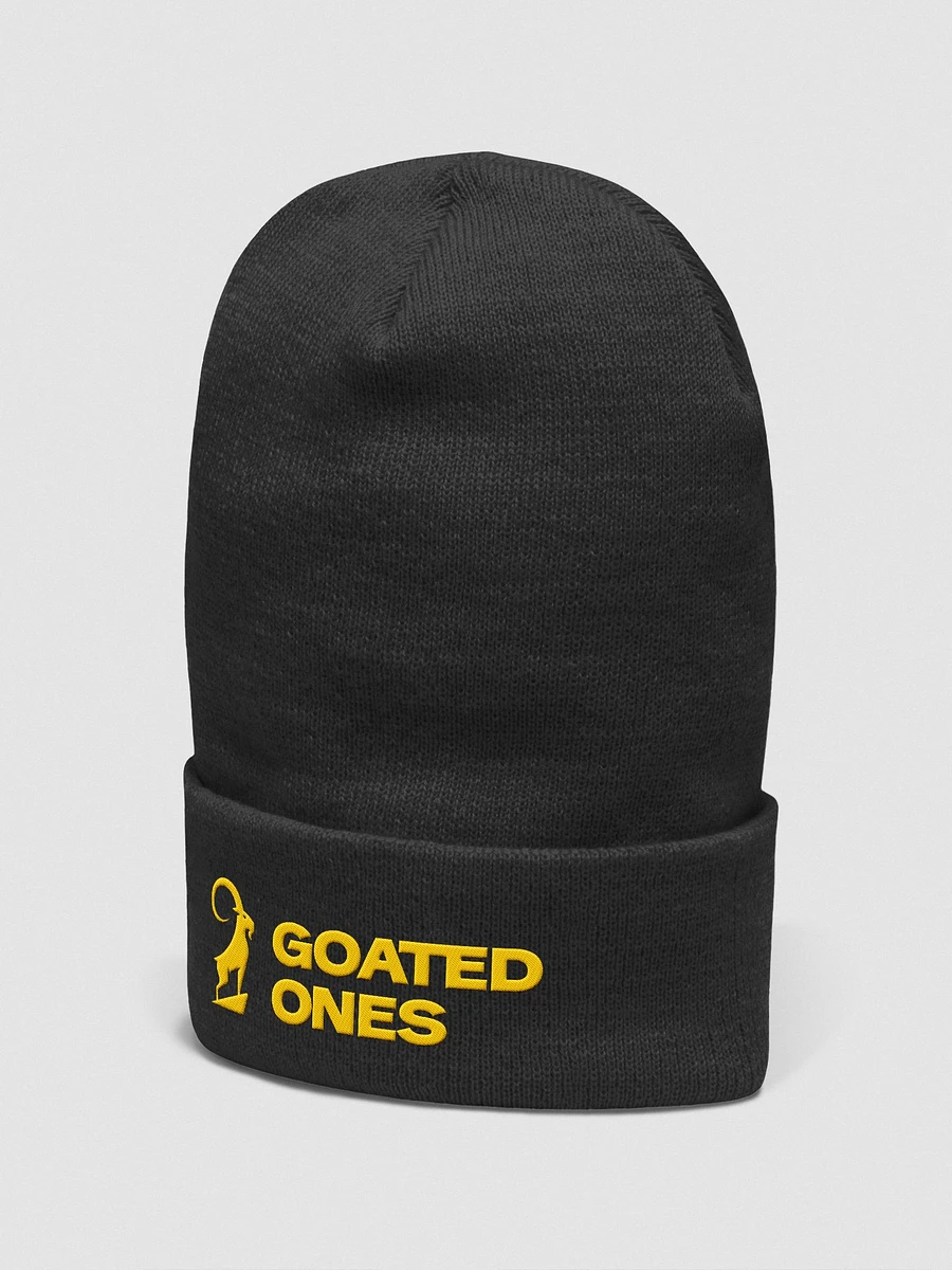 Goated Ones Logo Beanie - Gold product image (2)