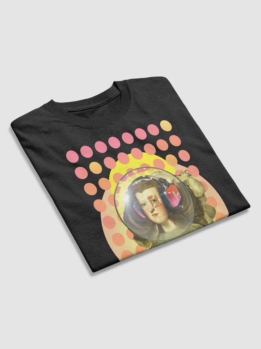 Queen of Space, by Frank Fonik (AM/FM Radio Headphone), Techno EDM, Unisex t-shirt product image (4)