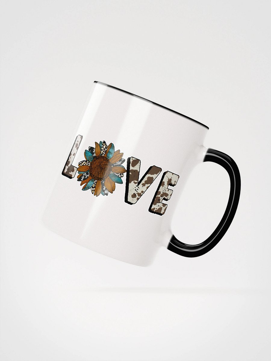 Sunflower LOVE Ceramic Mug product image (6)