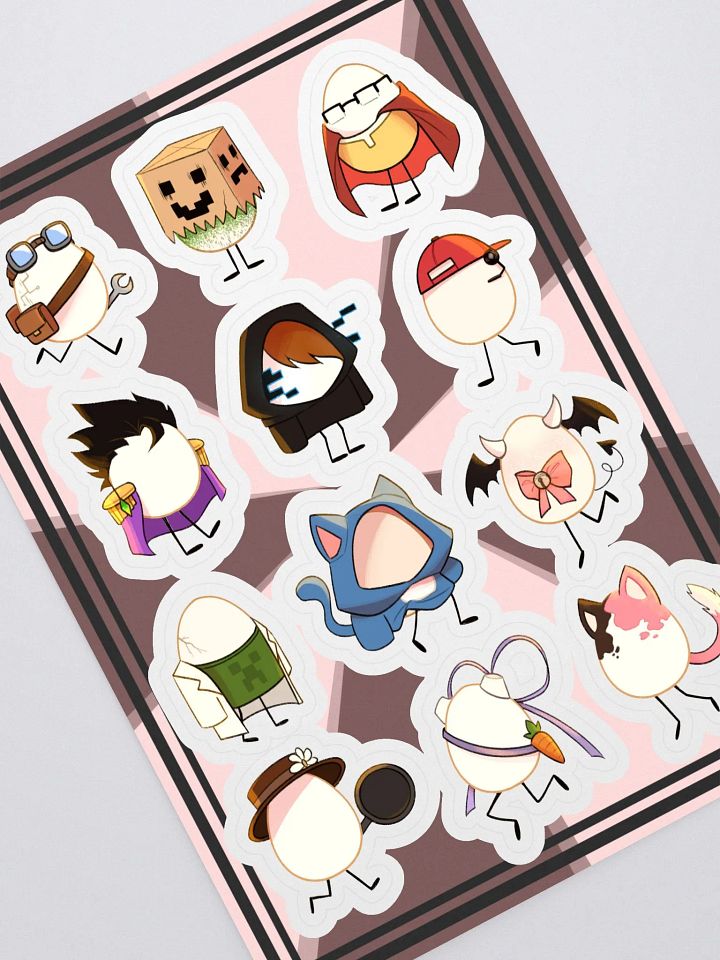 Egg Parents! Sticker Sheet 2 product image (2)