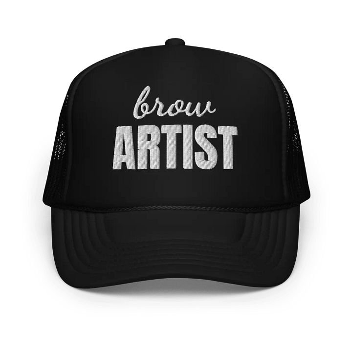 Brow Artist - Embroidered Trucker Cap Hat product image (1)