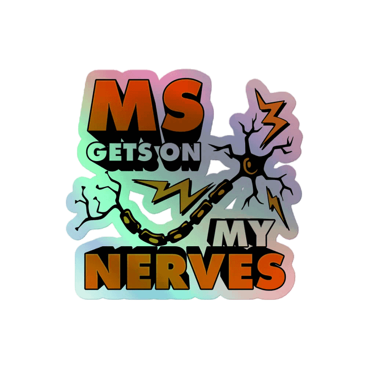 MS Gets On My Nerves Charity Sticker 2025 product image (2)