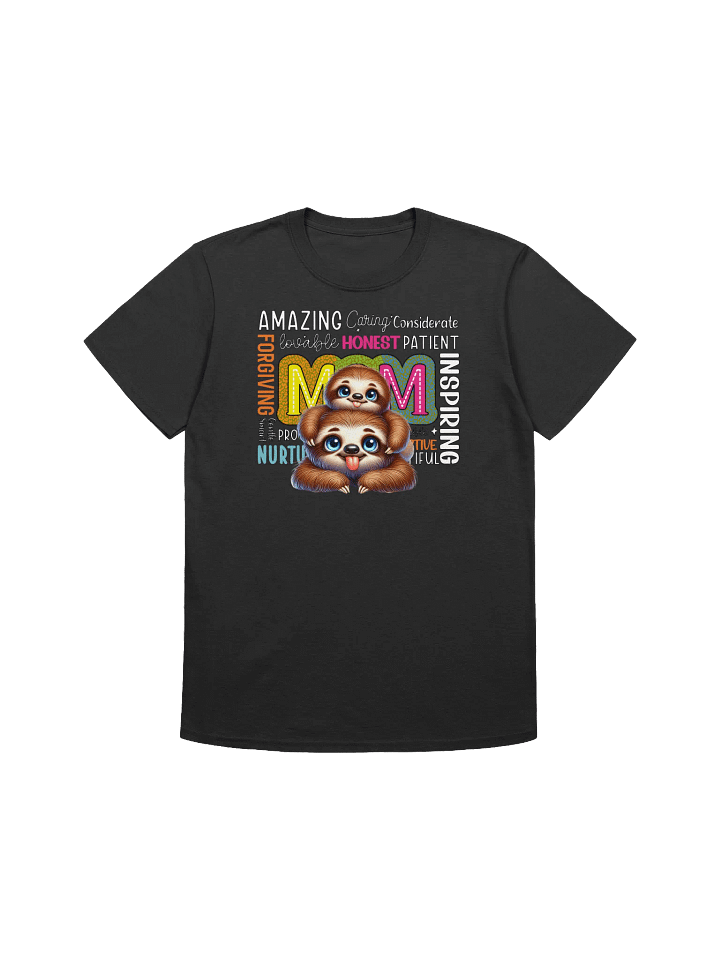 Cute Sloth Mom - Heartwarming Mother's Day T-Shirt product image (7)