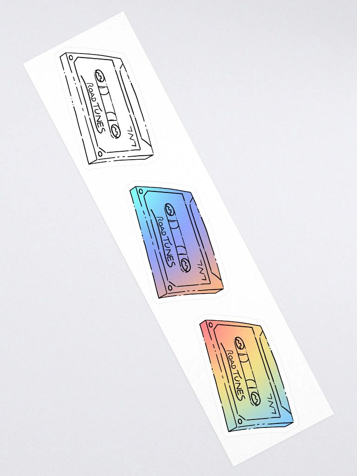 Road Tunes Cassette (All Designs) - Kiss Cut Sticker Sheet product image (2)