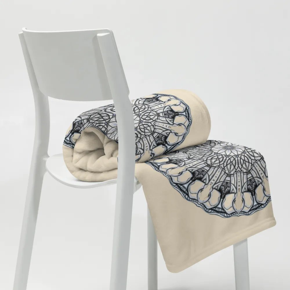 Mystic Mandala Throw Blanket product image (3)