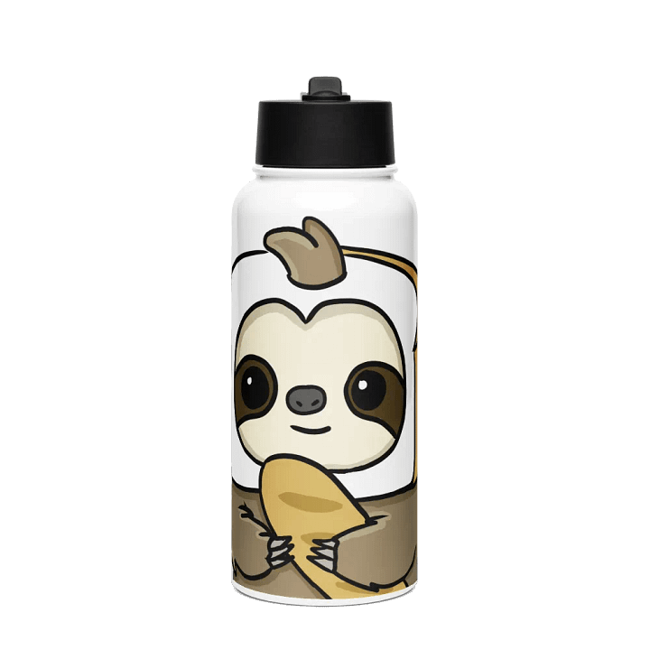Stainless Steel Water bottle With Straw - Loaf product image (1)