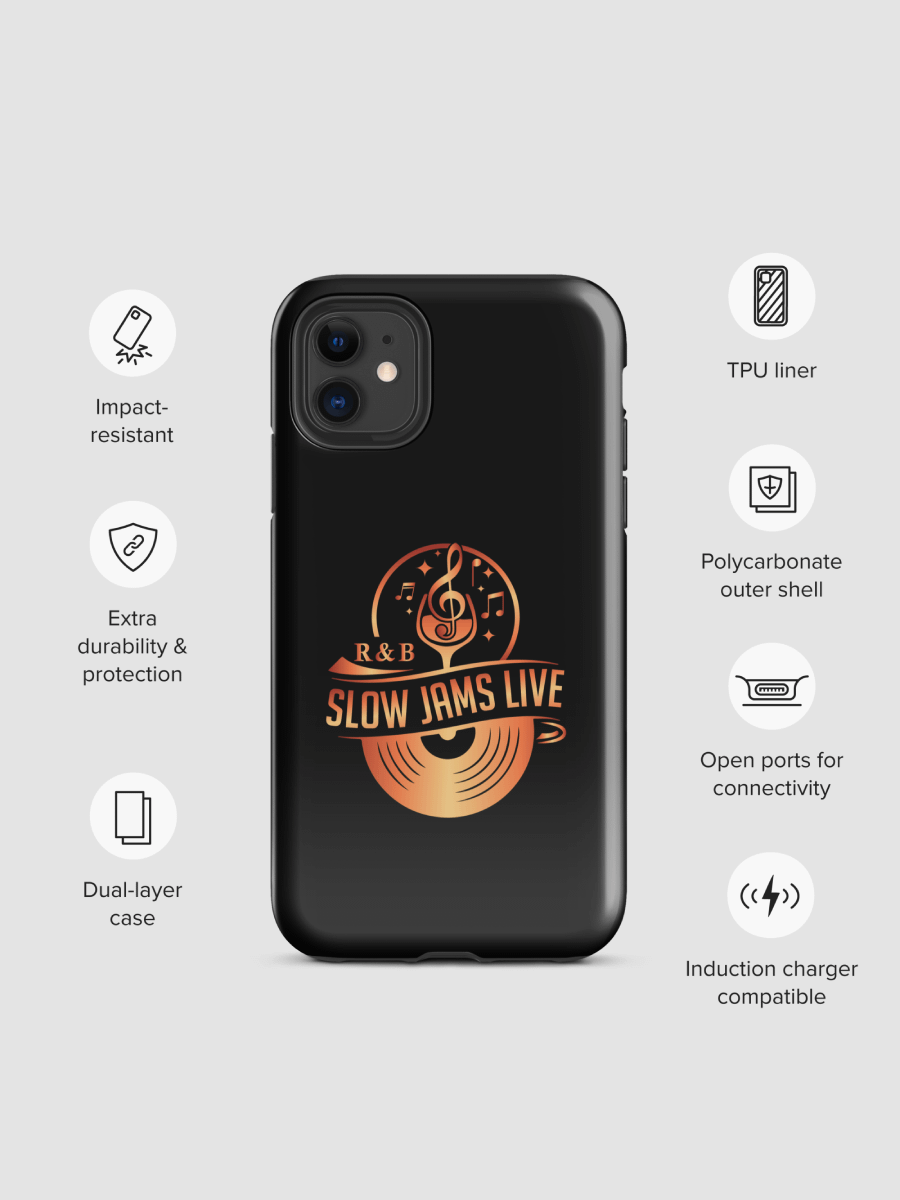 [R&B Slow Jams LIVE] Tough Case for iPhone® product image (3)