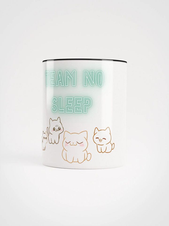 Team No Sleep Cats Color Pop Ceramic Mug product image (1)