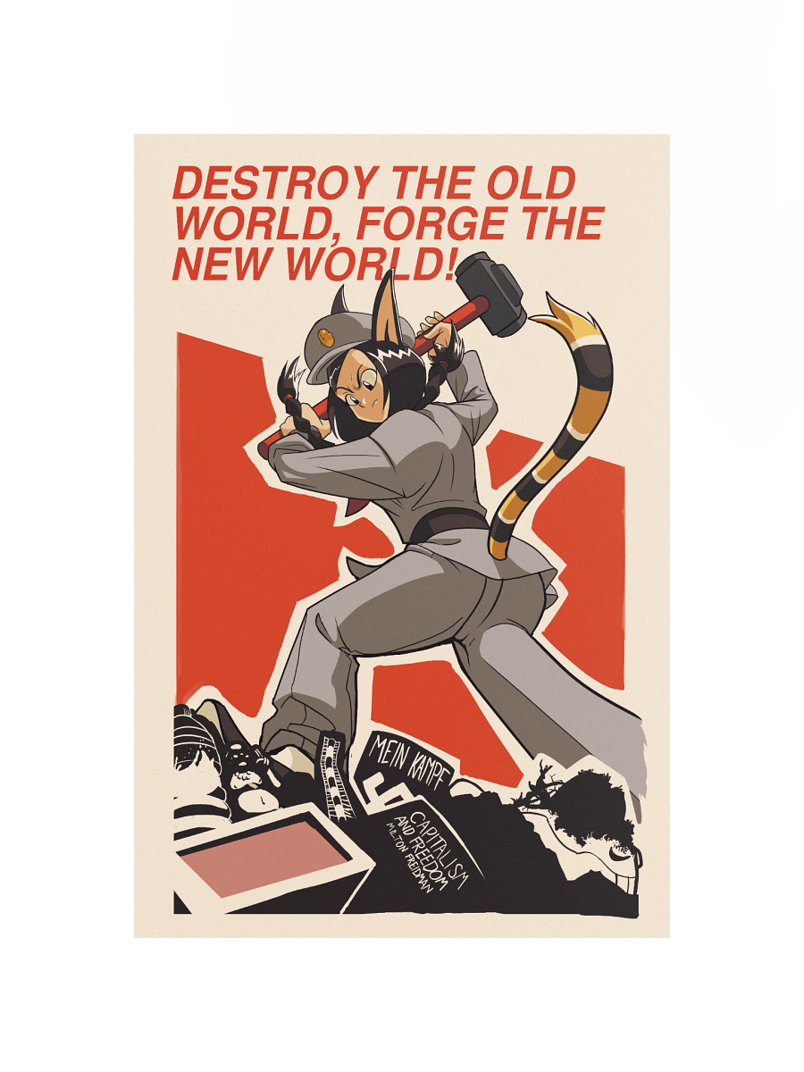 “Destroy The Old World, Forge The New World!” - Poster product image (12)